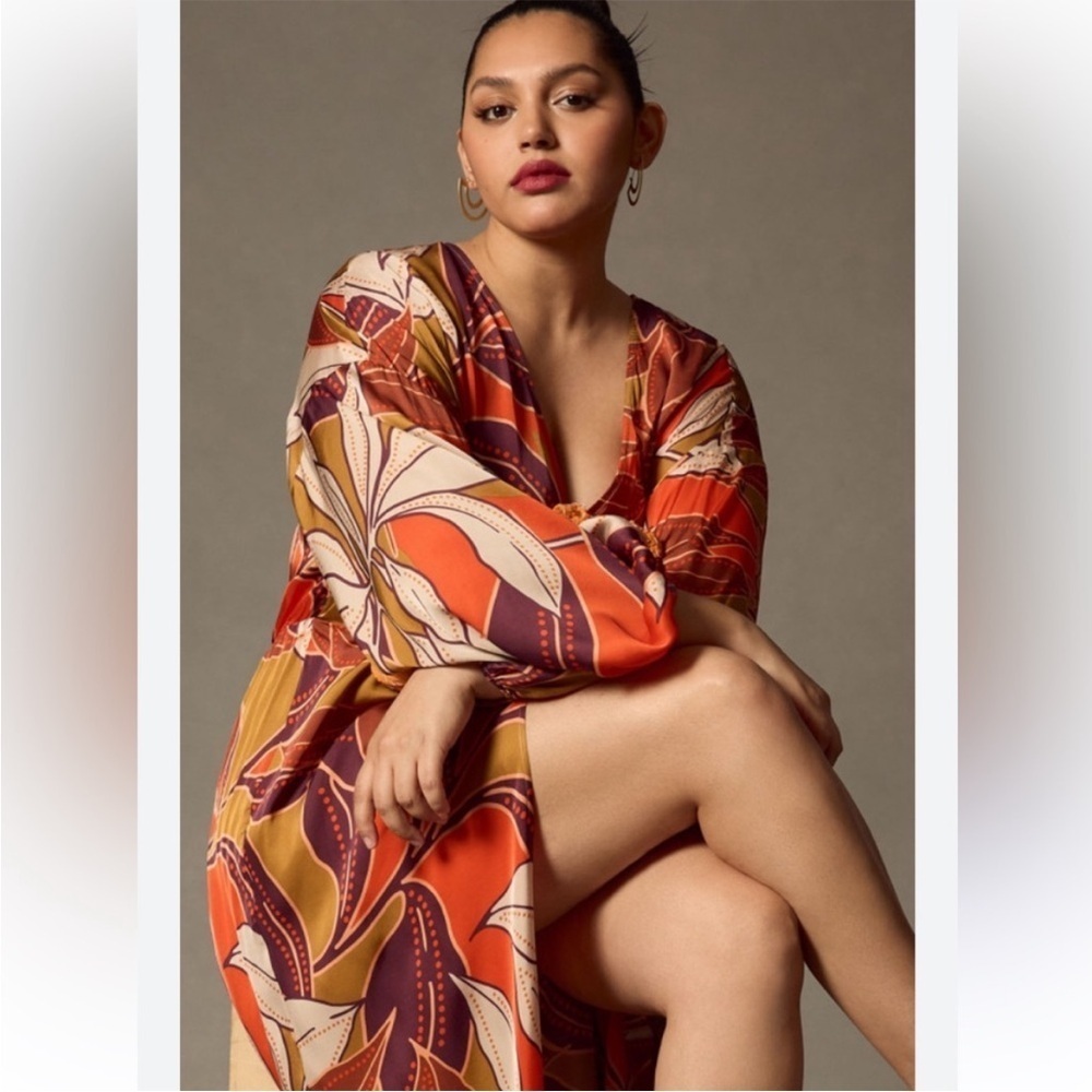 Anthropologie Long Sleeve Dress - Picture 5 of 11